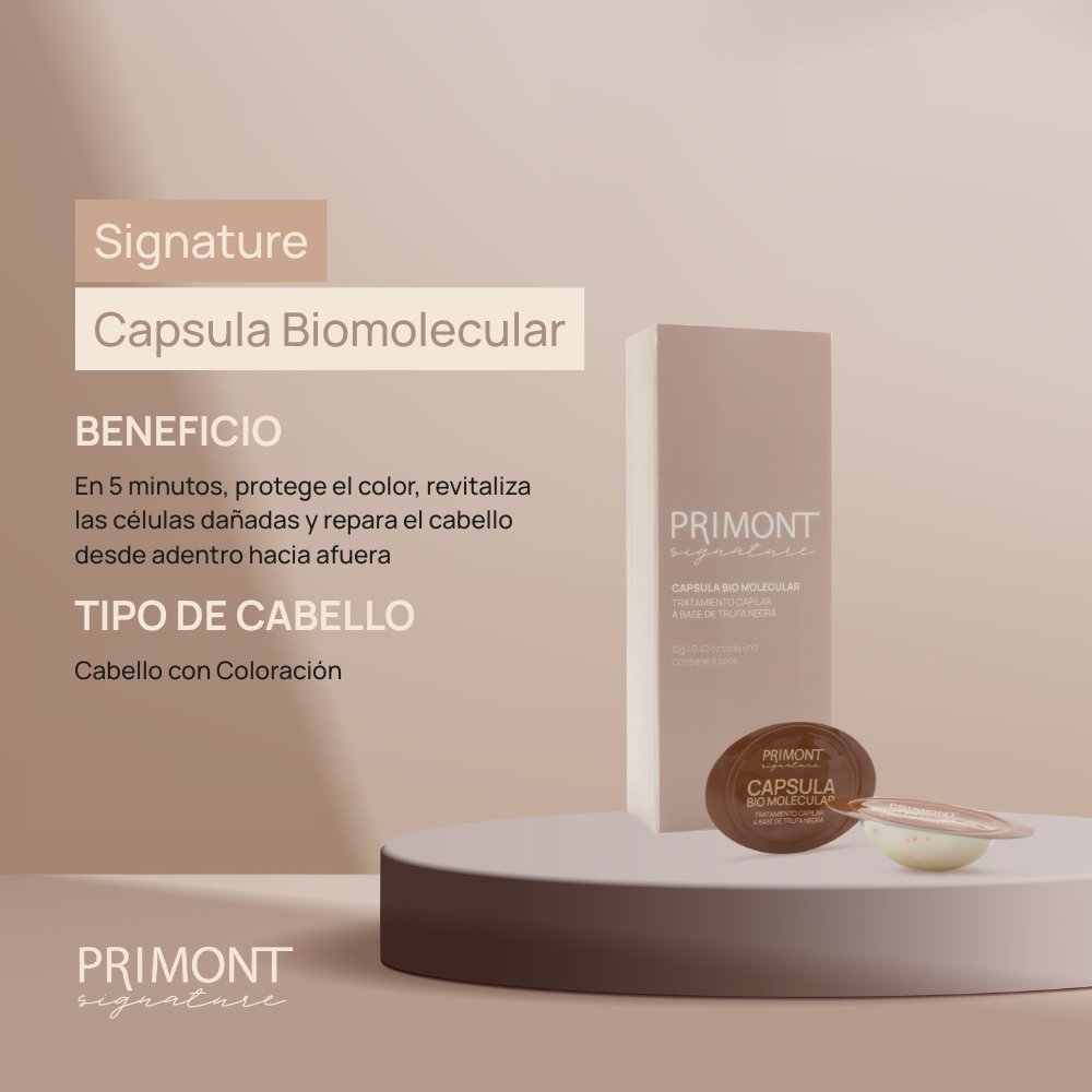 PRIMONT SIGNATURE MASCARA CON TRUFA NEGRA CAJA 8 pods x 12 grs - Imagen 2
