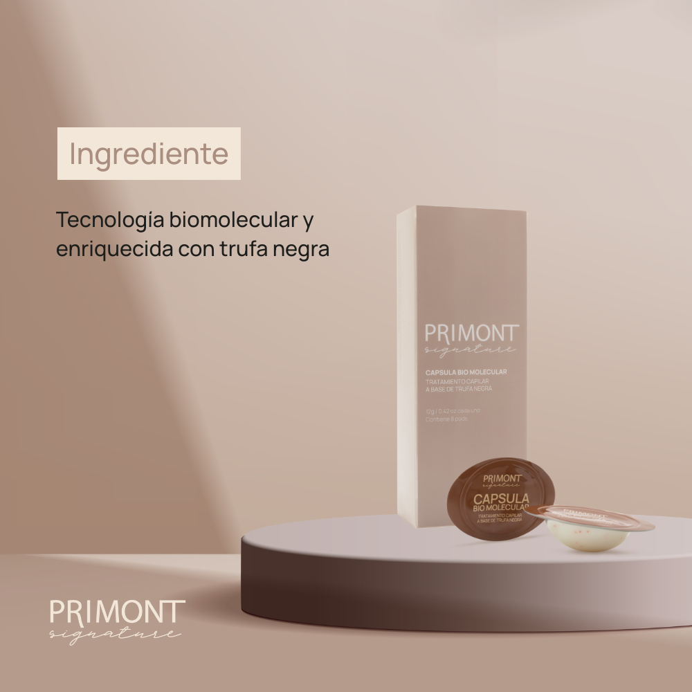 PRIMONT SIGNATURE MASCARA CON TRUFA NEGRA CAJA 8 pods x 12 grs - Imagen 3