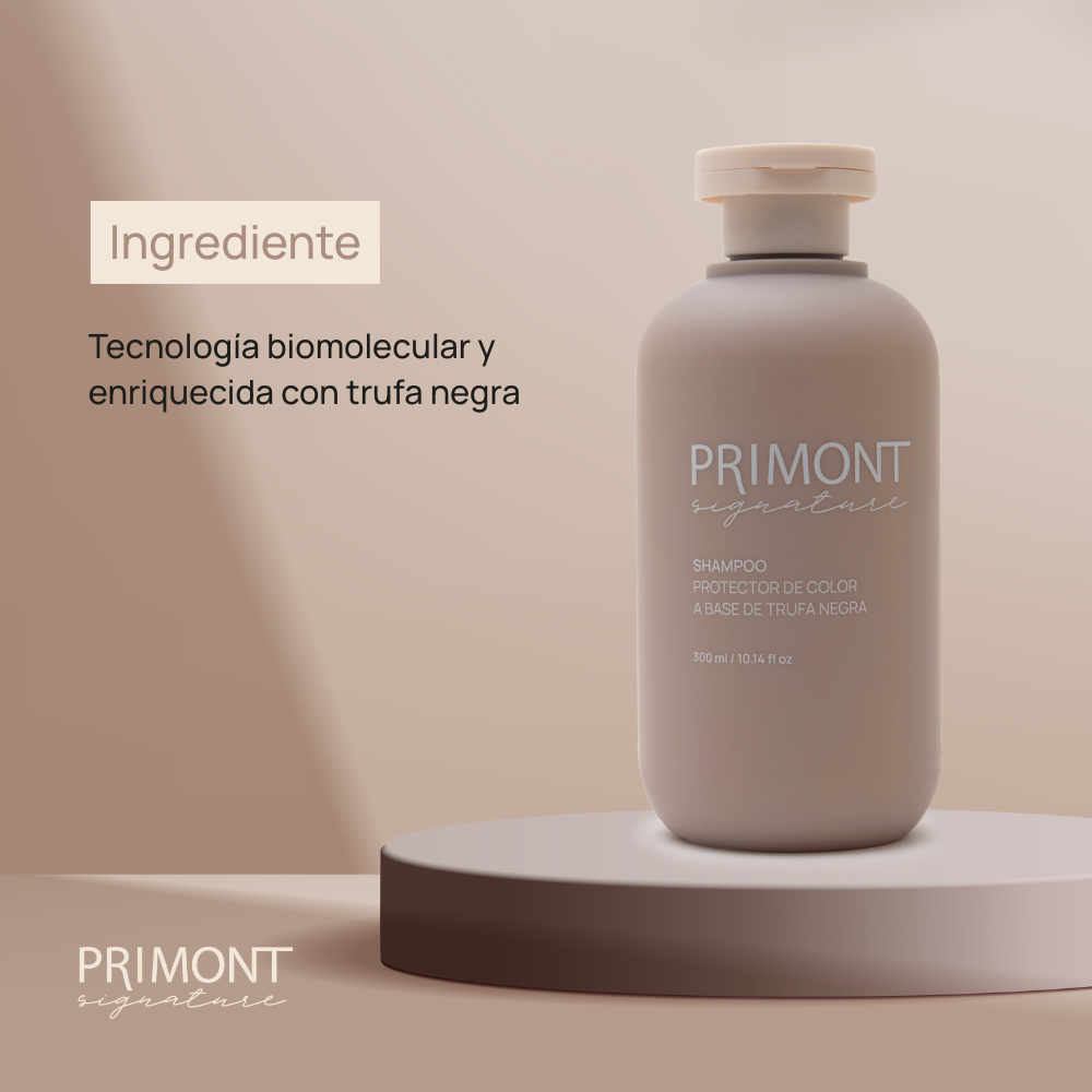 PRIMONT SIGNATURE SHAMPOO CON TRUFA NEGRA 300 ml - Imagen 3