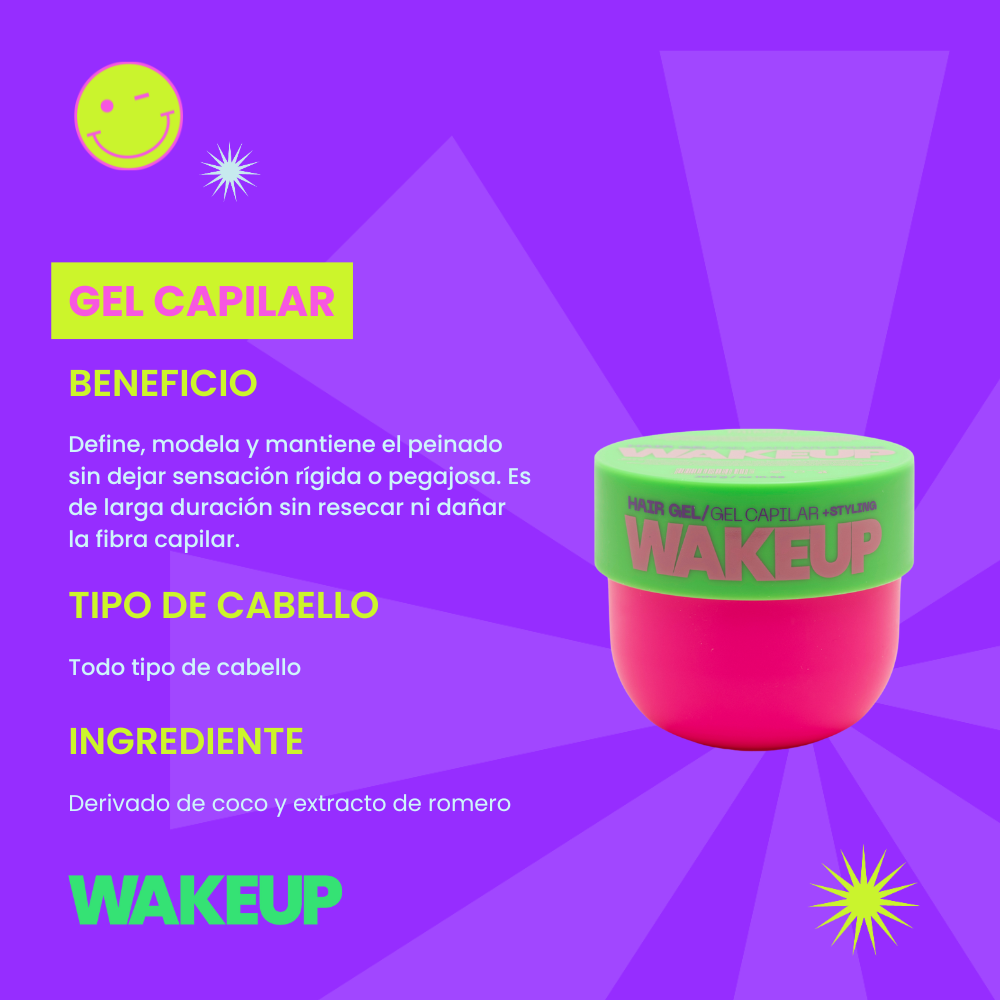 WAKEUP GEL CAPILAR - Imagen 4