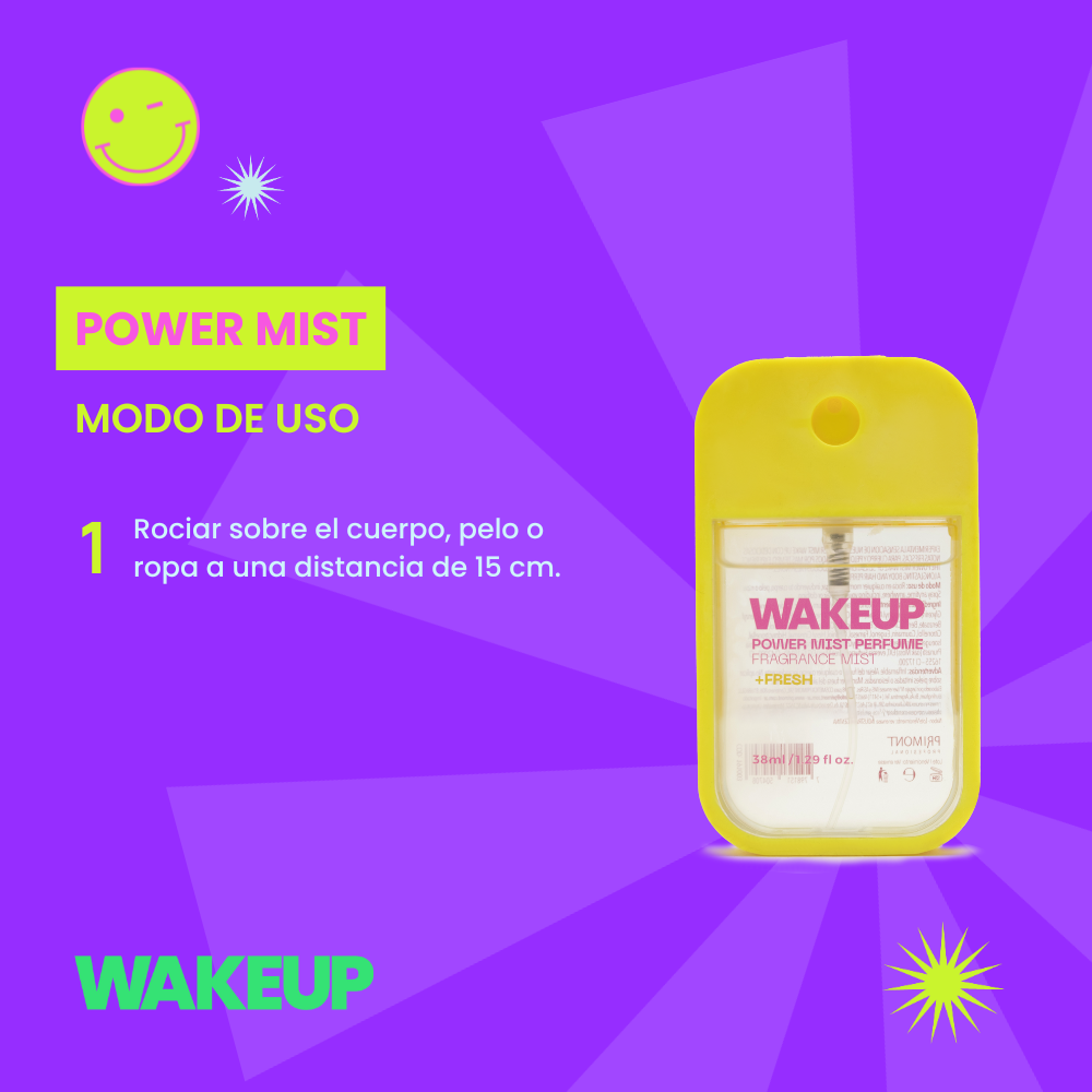 WAKEUP POWER MIST 38 cc - Imagen 5