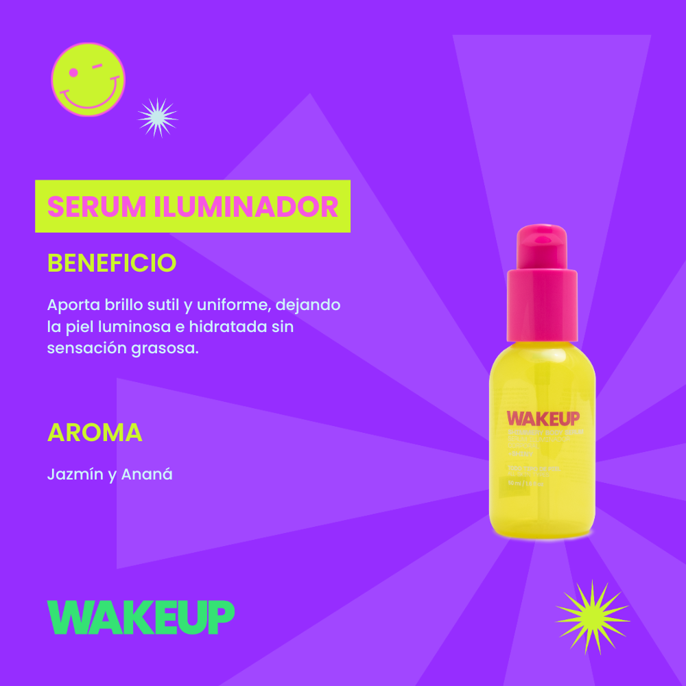 WAKEUP  SERUM ILUMINADOR 50 cc - Imagen 4