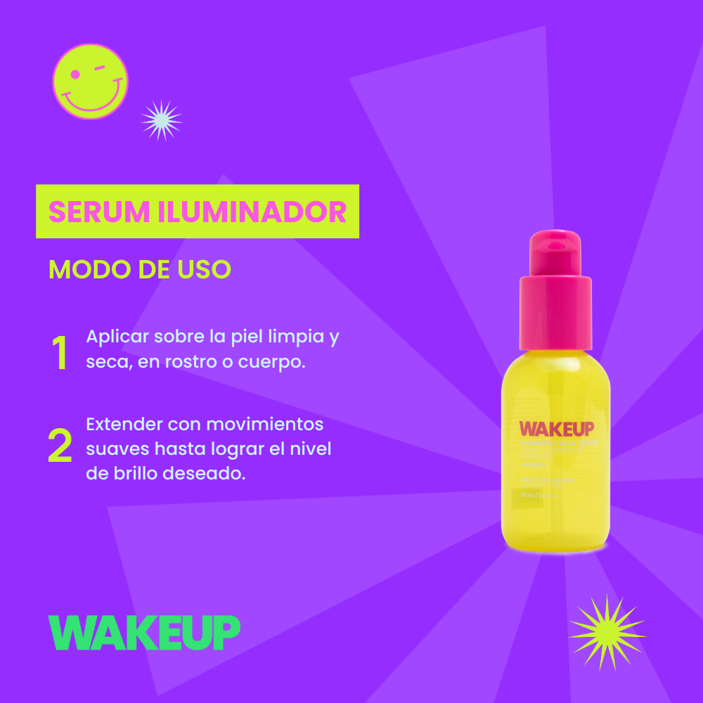 WAKEUP  SERUM ILUMINADOR 50 cc - Imagen 5